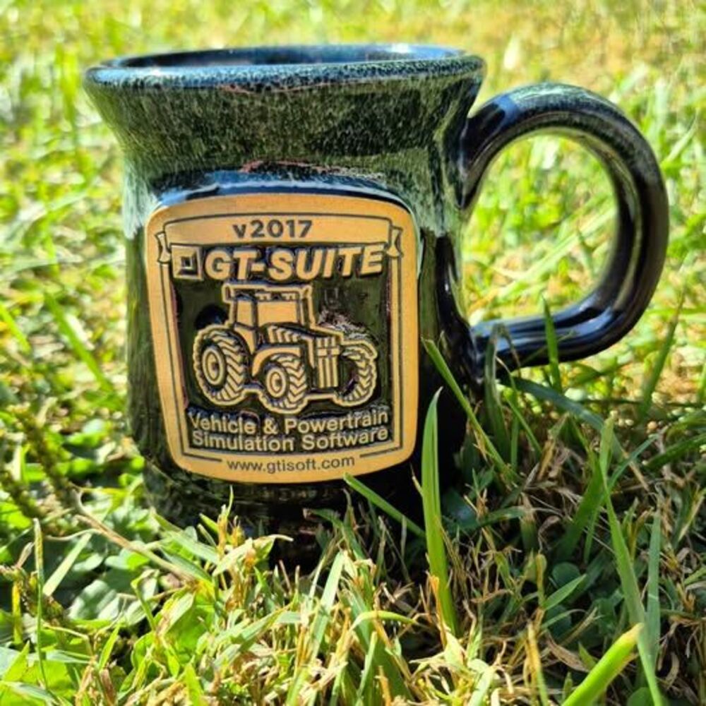 RARE! DENEEN POTTERY HAND THROWN MUG - GT-SUITE V2017